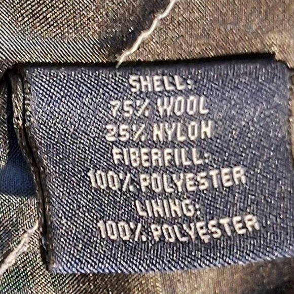 Roundtree & Yorke Women’s Small Wool Blend Charcoal Double Breasted Peacoat - Picture 5 of 5